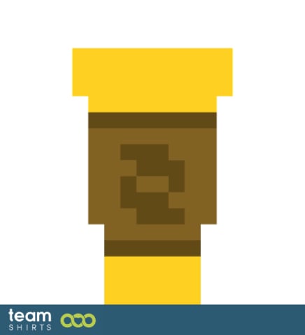 Pixel take away cup