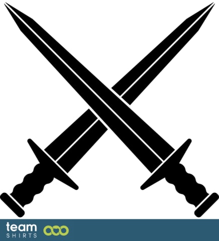 crossed swords