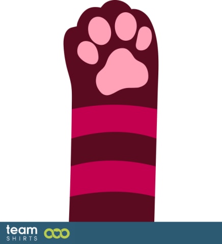 stripes paw