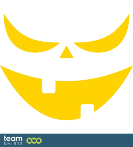 Halloween pumpkin face