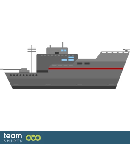 military ship