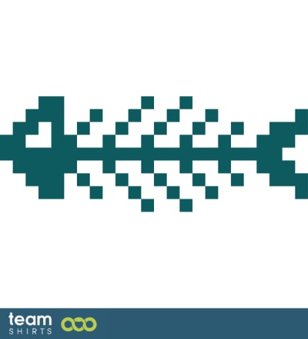 Animals vectorstock 5855572 Pixel Graphics fish gre