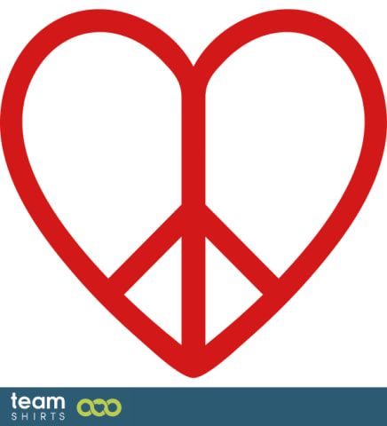 Peace heart