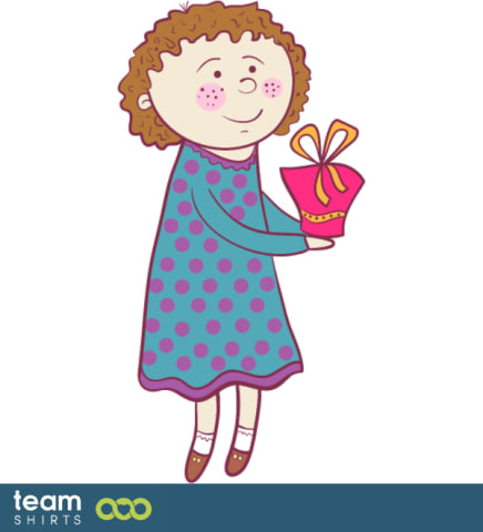 Mother with Present