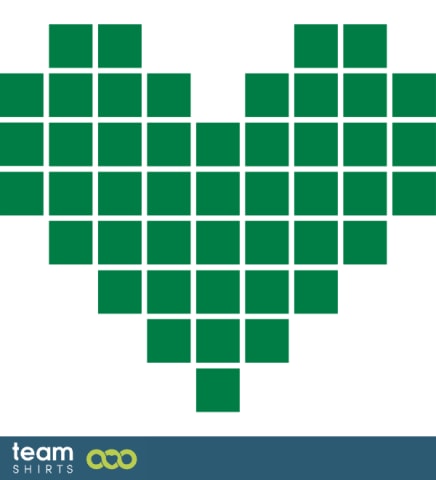 Pixel heart