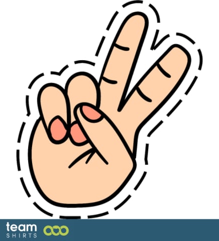 Hand peace
