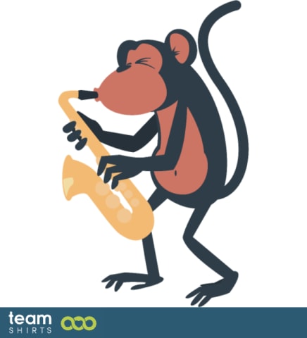 saxophone monkey
