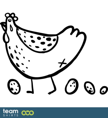 Sad chicken