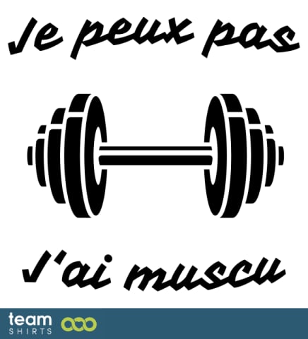 je peux pas jai muscu