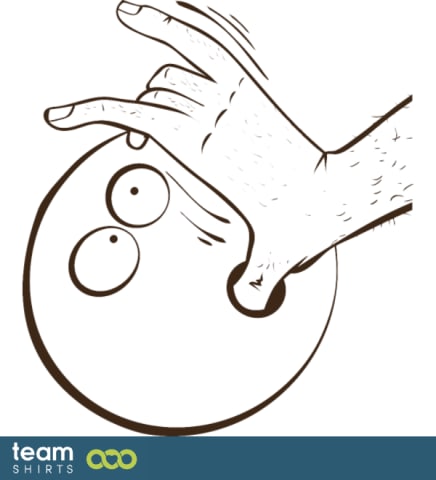 hand bowling ball
