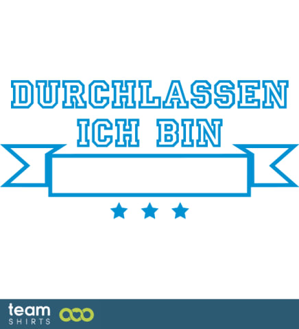durchlassen ich bin