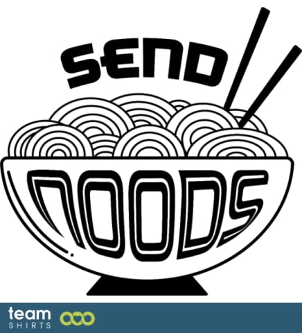 ansc SendNoods Black Funny All