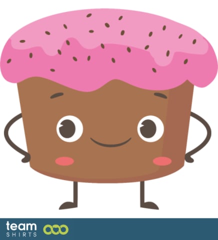 Muffin with face