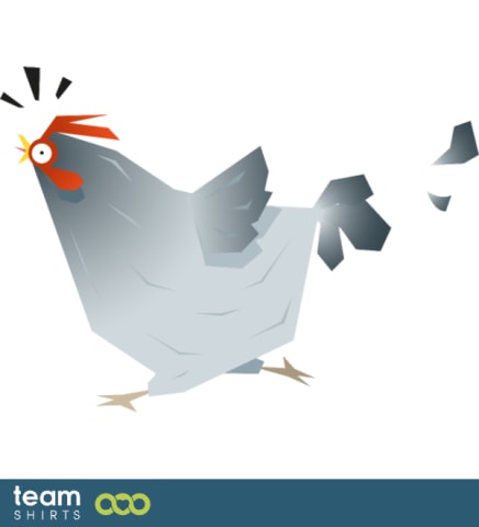 Cartoon chicken