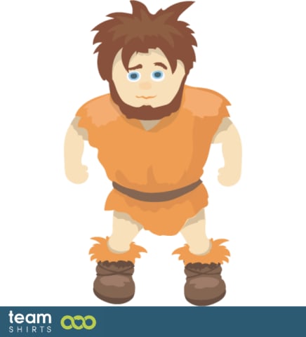Stone age caveman