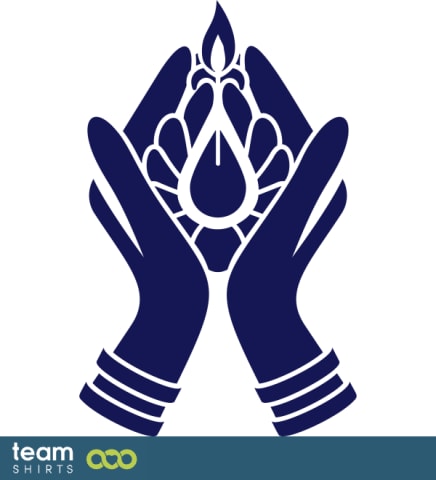 Meditating hands