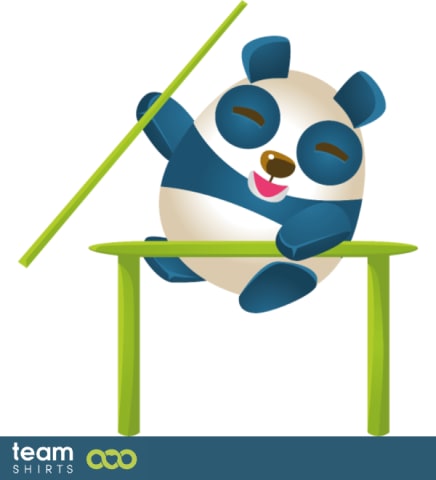 Panda high jump