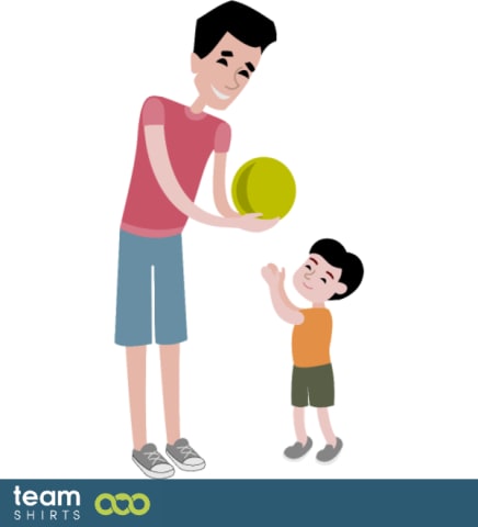 Vather and child