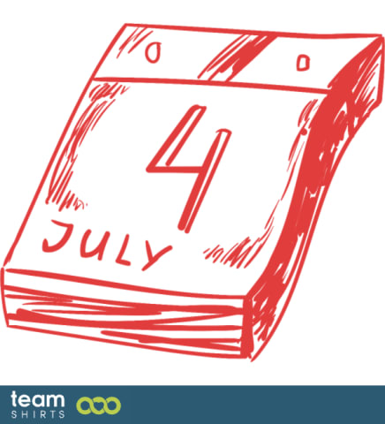 calendar fourth of july