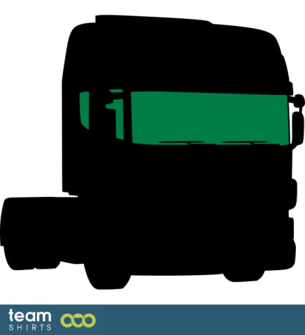 Truck Driver`s Cab