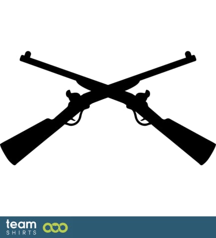 crossed rifles