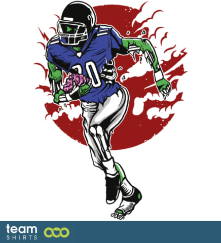 zombie footballer