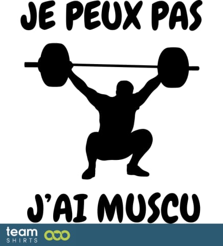 je peux pas jai muscu