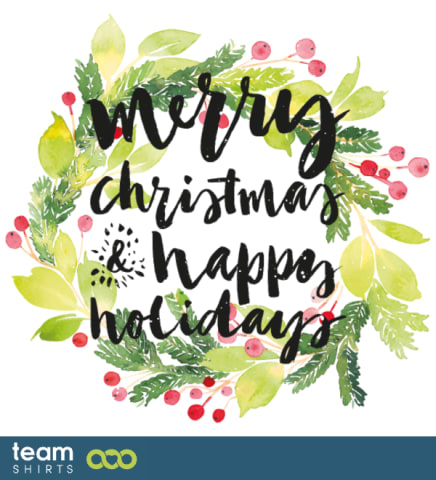 Merry christmas and happy holidays