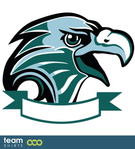 Eagle and banner