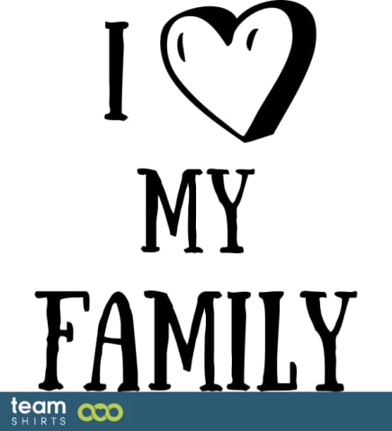 5503 I heart my family