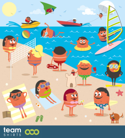 beachscene