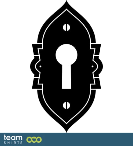 Vintage keyhole