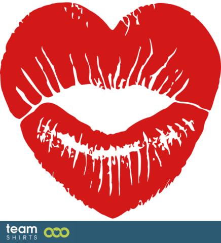 Heart kiss