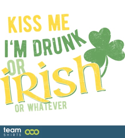 Kiss me I'm drunk