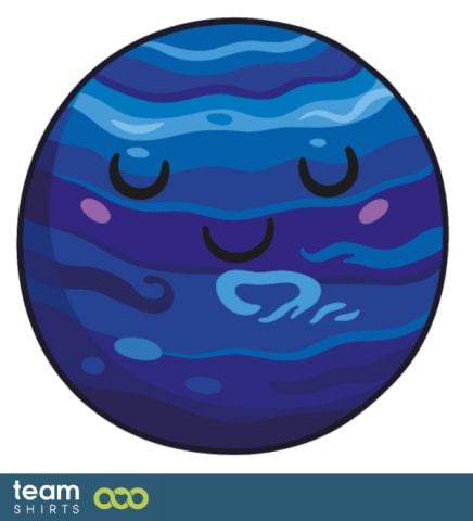 Neptune with face