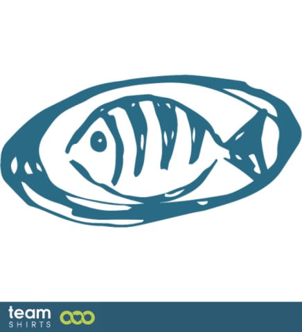 fish scribble
