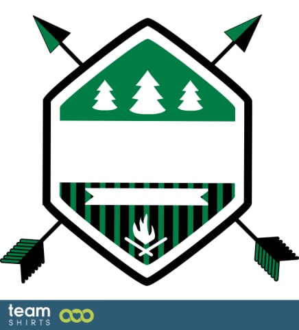 camping emblem