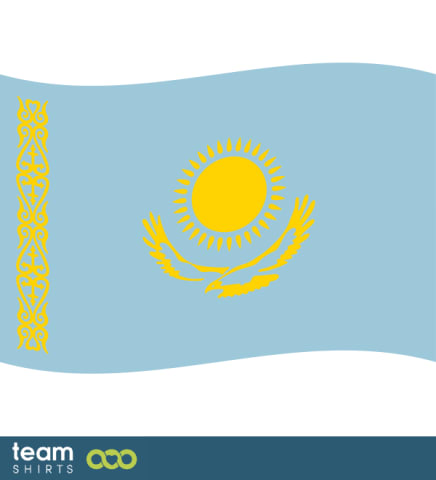 flag kazakhstan