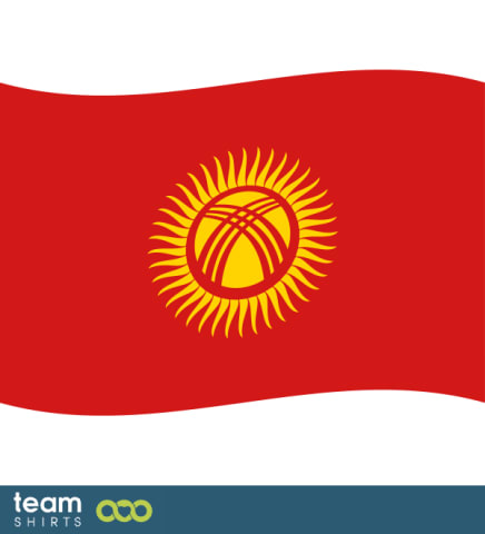 flag kyrgyzstan