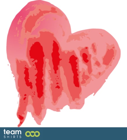 Watercolour heart