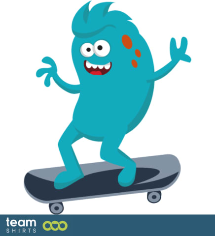 Sport vectorstock 10376269 all model series: show Monster Skateboarding S