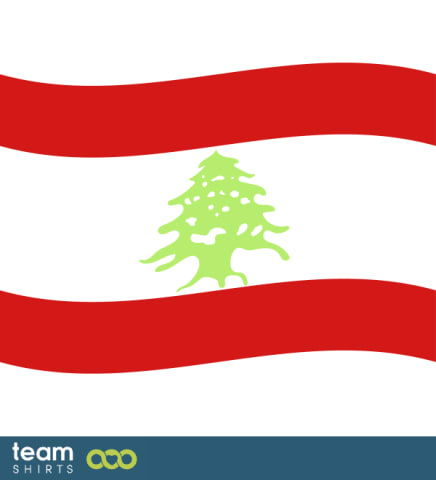 flag lebanon