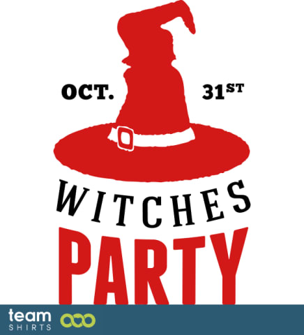 Witches party invitation