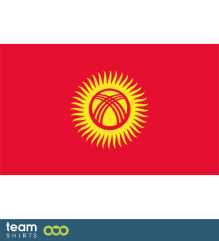 flag kyrgyzstan