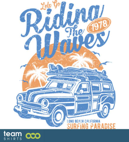 Riding the waves