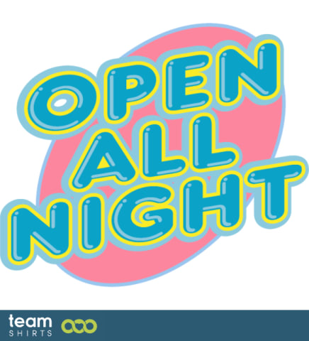 open all night sign