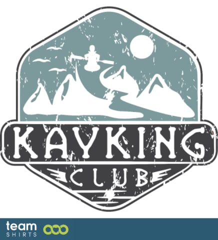 kayaking emblem