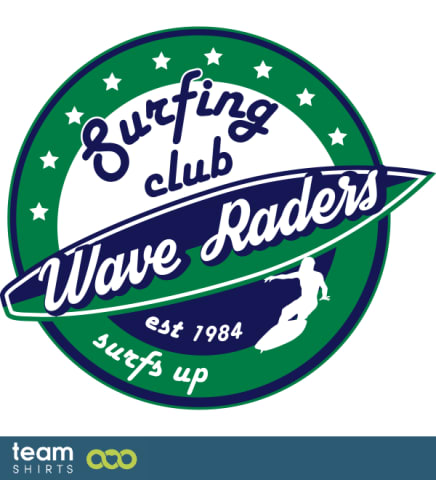 Surfing Label