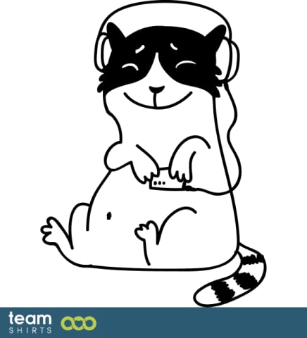 cat listening to music