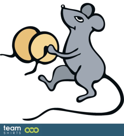 Mouse playing cymbal